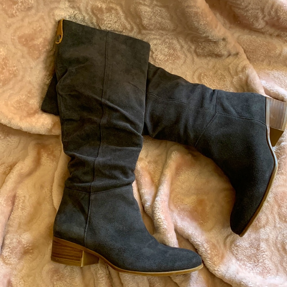 Steve Madden knee-high suede boots